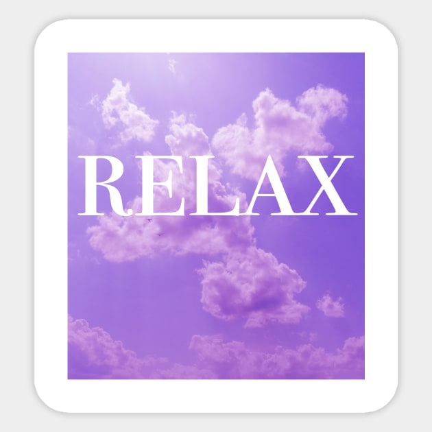 Relax Sticker by Odisential